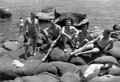 No 77 Squadron Association Korea photo gallery - Airmen relaxing at Kawana 1951 - more info see Dinny's photo (Al Avery)